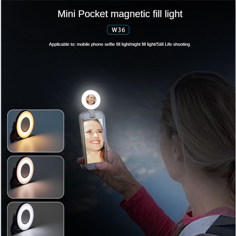 Beauty Makeup Video - AABFK Mini Dolgu Işığı Cep Telefonu