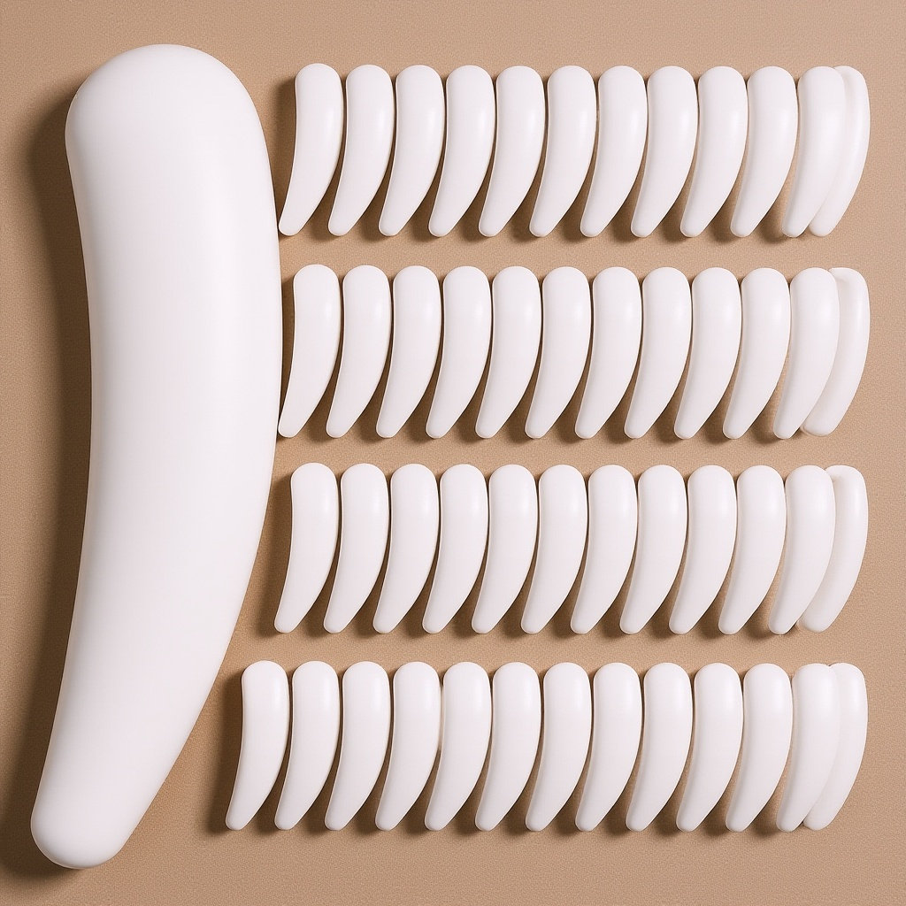 Beauty Makeup Tools - 50 adet Spatula Kaşık Yüz Bakımı