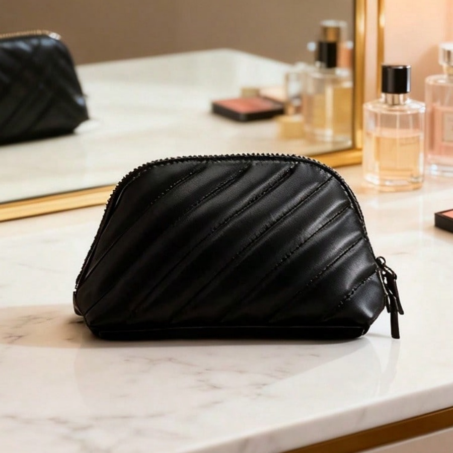 Ysl Beauty Makeup - YSL Sınırlı Üretim Siyah Çift Fermuarlı