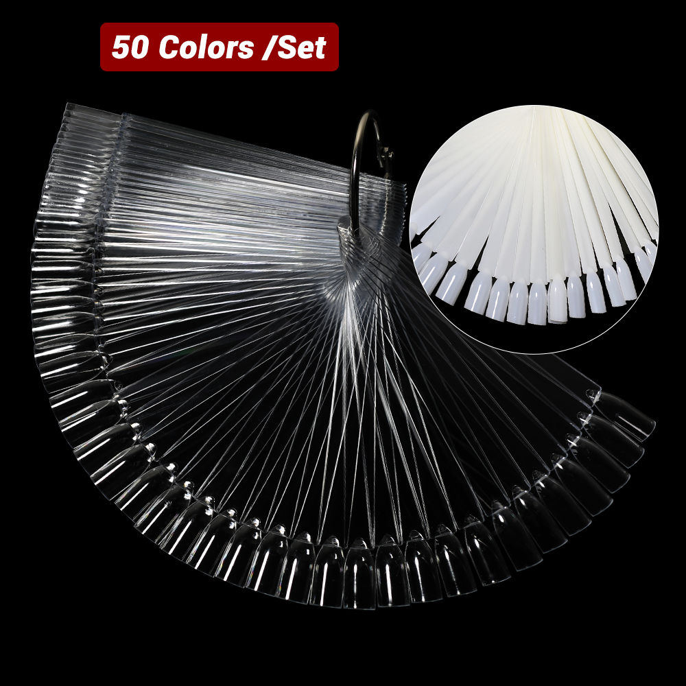 Contour Palette Stick - 50 Adet Takma Tırnak Sergi Çubukları