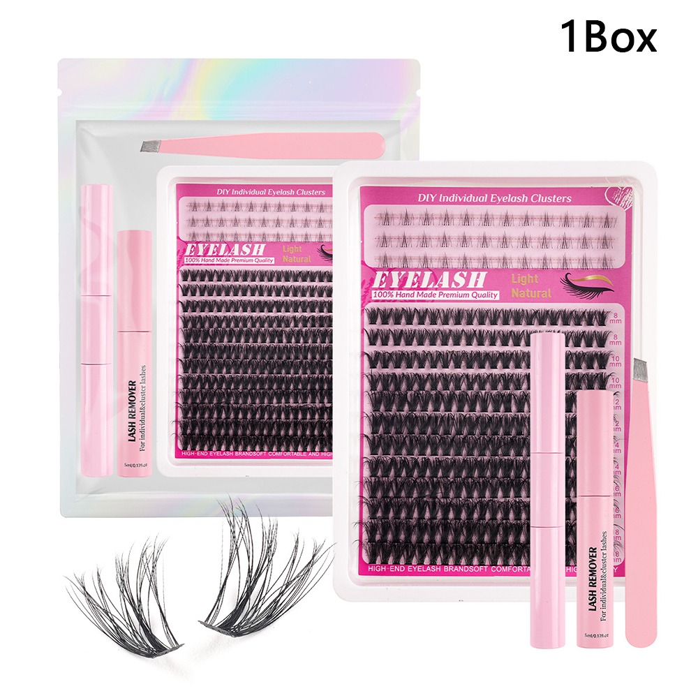False Eyelashes Natural - 8-18mm Uzunlukta Takma Kirpikler Doğal Görünümlü
