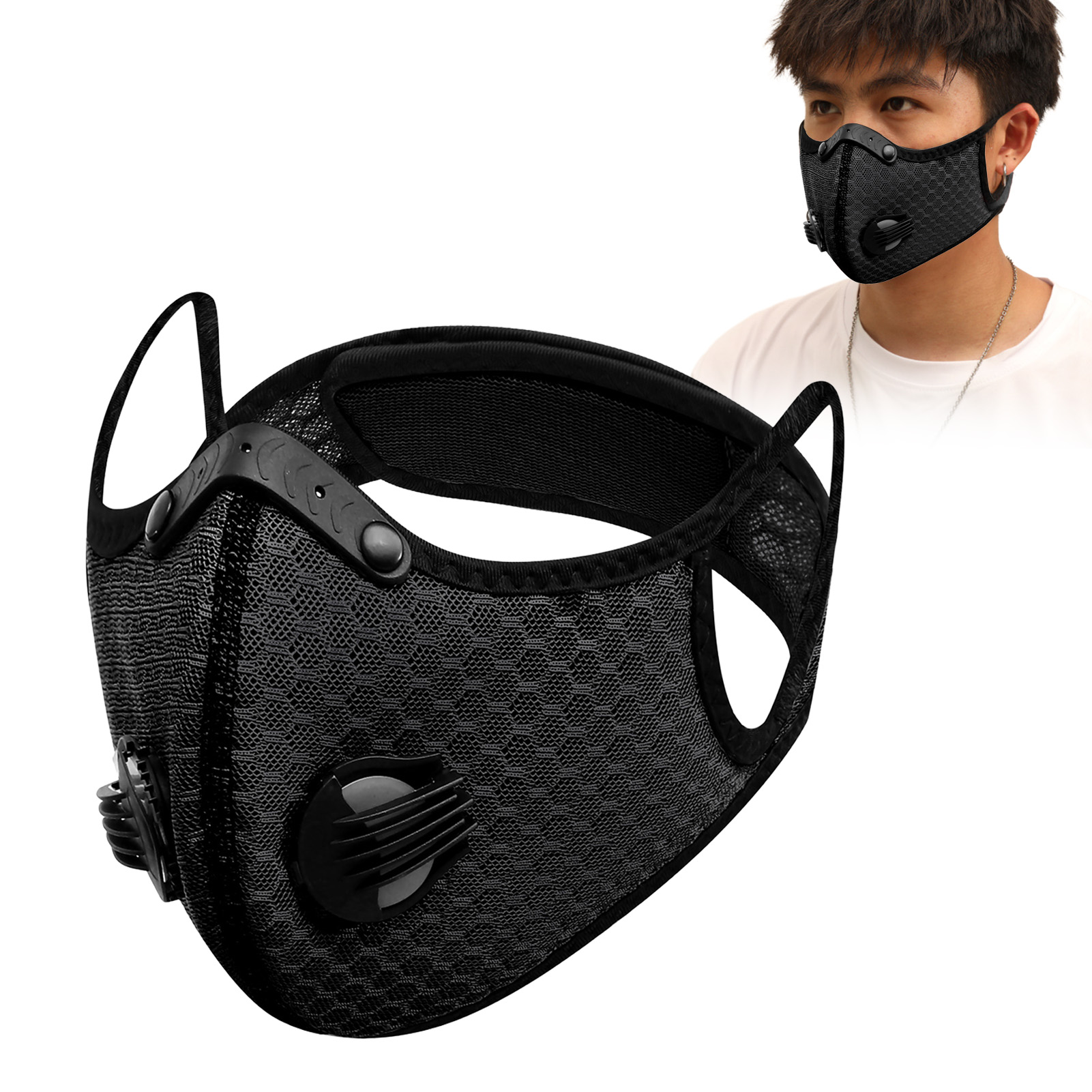 Sheet Face Mask Pack - Unisex Rüzgar Geçirmez Binicilik Maskesi Aktif