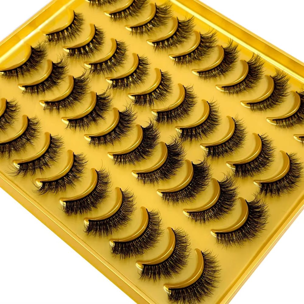 AMSDCN Doğal Kirpikler Kısa Ki - False Eyelashes Natural incelemesi ve fiyatı