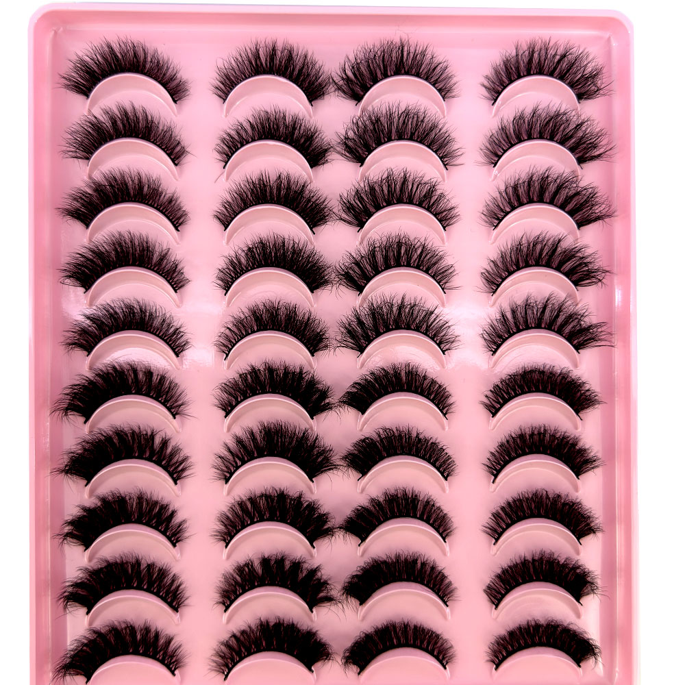 AMSDCN Doğal Kirpikler Kısa Ki - False Eyelashes Natural incelemesi ve fiyatı