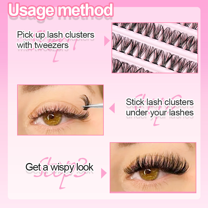 Tekli Kirpikler Kirpik Demetle - False Eyelashes Natural incelemesi ve fiyatı