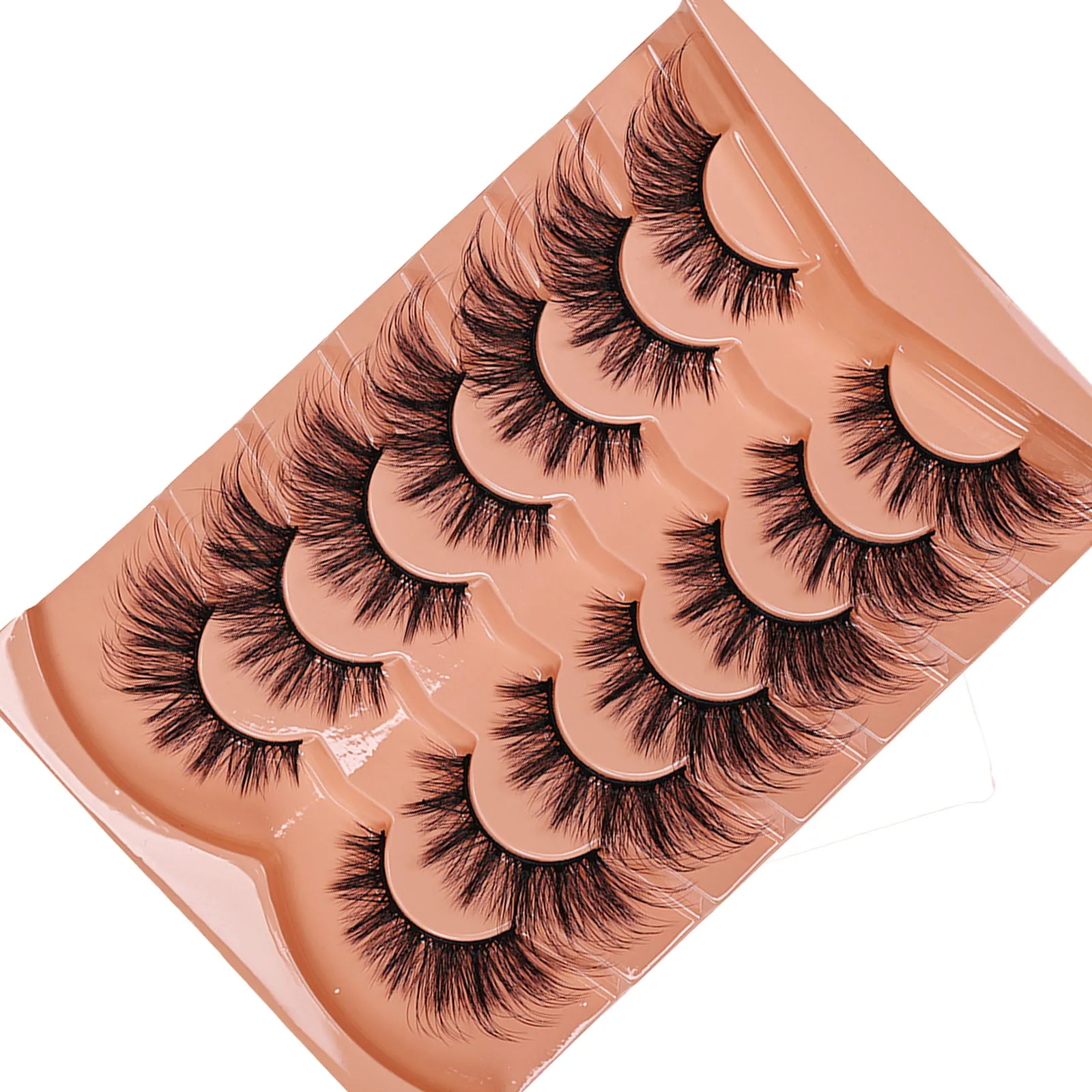 7 çift Kedi Gözü Kirpikleri 3D - Beauty Natural Makeup incelemesi ve fiyatı