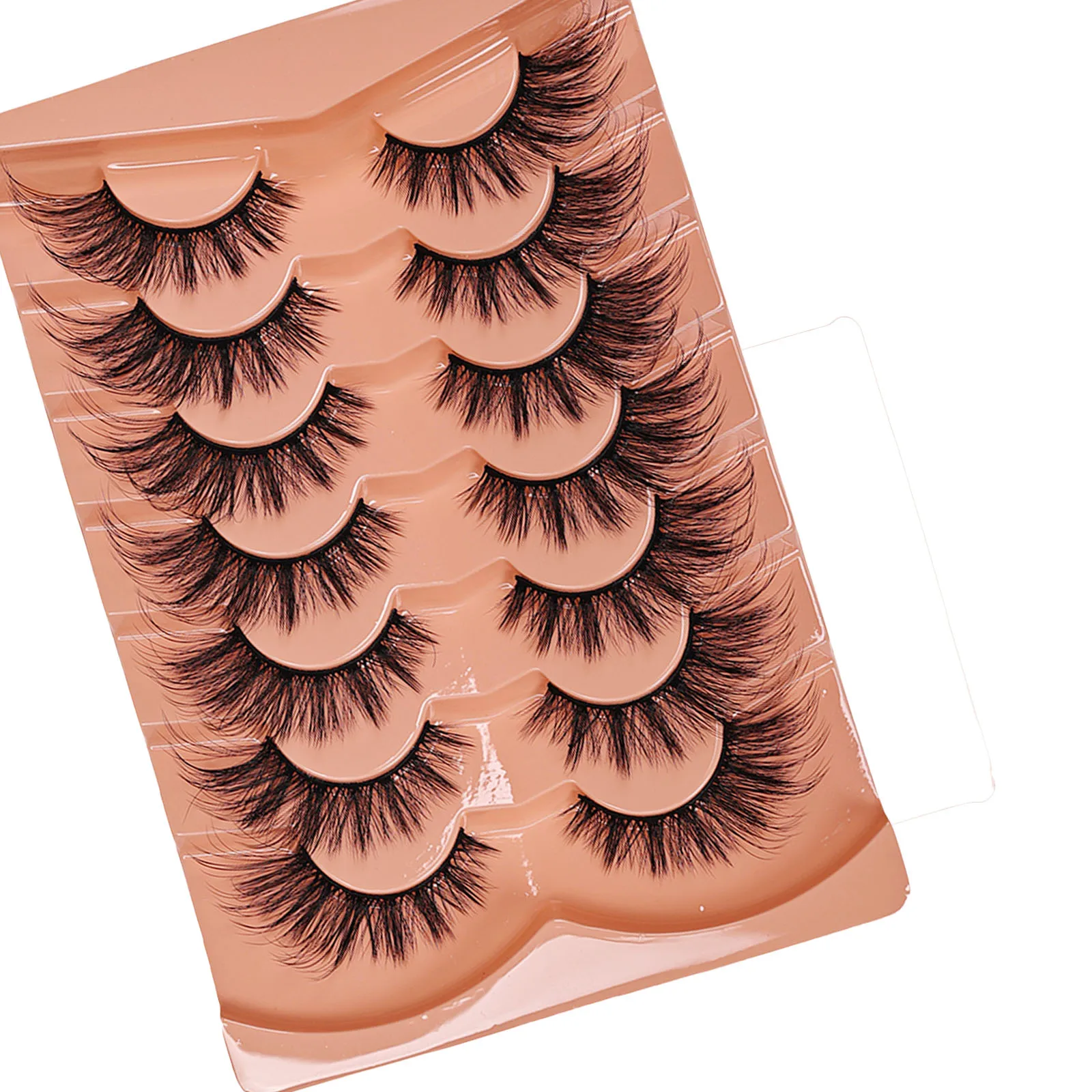 7 çift Kedi Gözü Kirpikleri 3D - Beauty Natural Makeup incelemesi ve fiyatı
