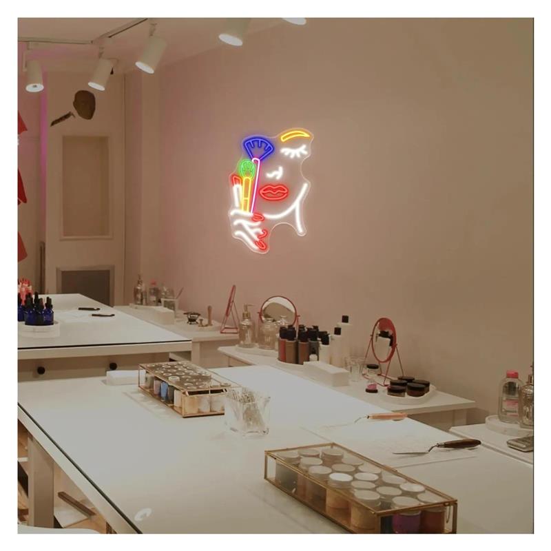 Makyaj Sanatçısı Neon Tabela G - Beauty Makeup Wallpaper incelemesi ve fiyatı