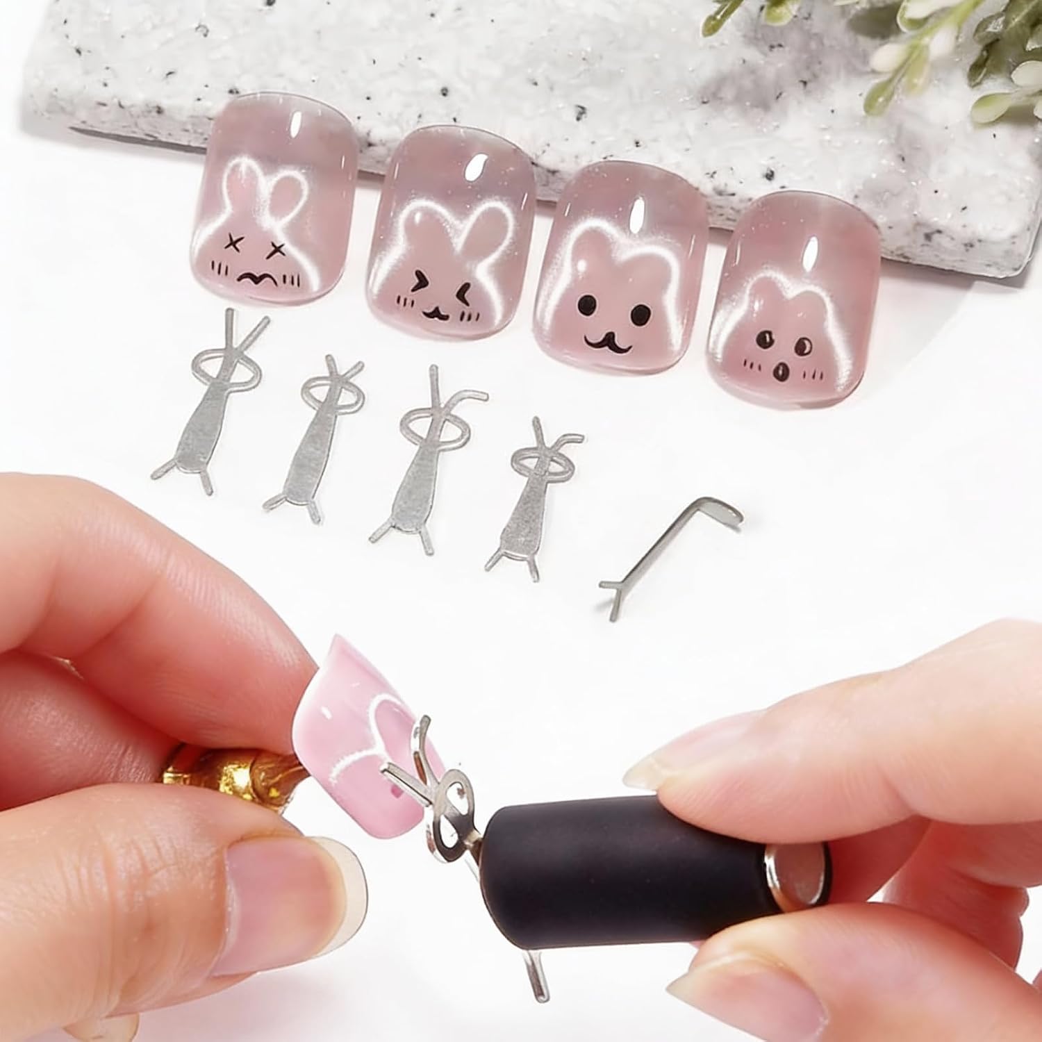 10 Adet Kedi Gözü Tırnak Mıkna - Contour Palette Stick incelemesi ve fiyatı