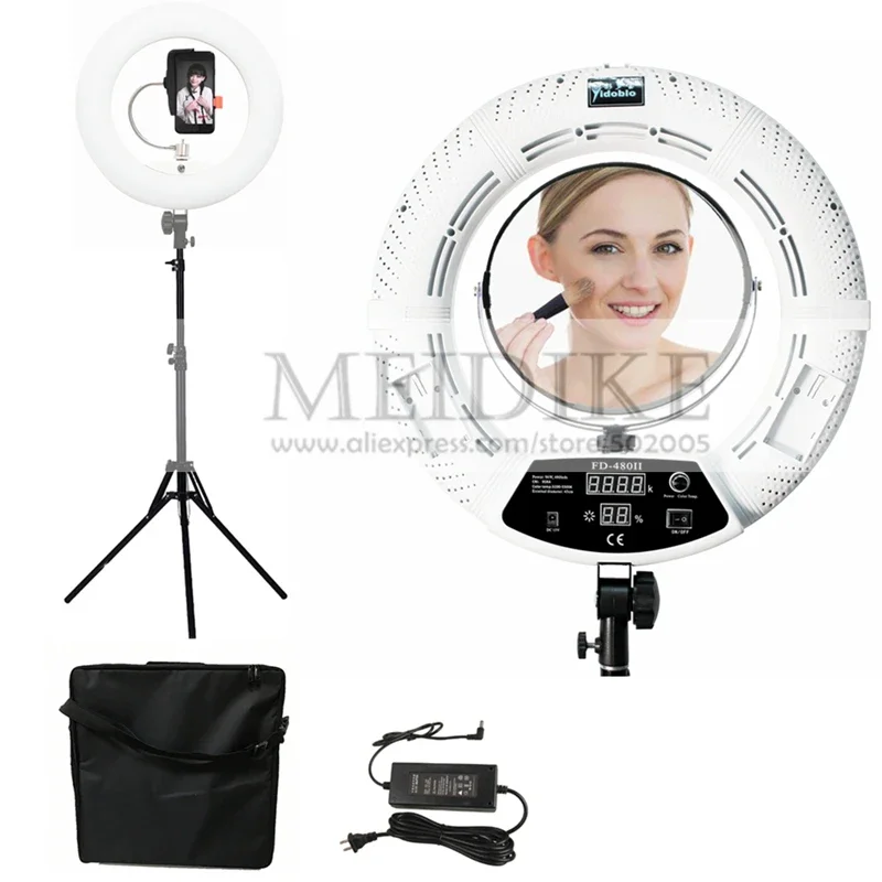 Yidoblo 96W Halka Işık FD-480  - Beauty Makeup Video incelemesi ve fiyatı