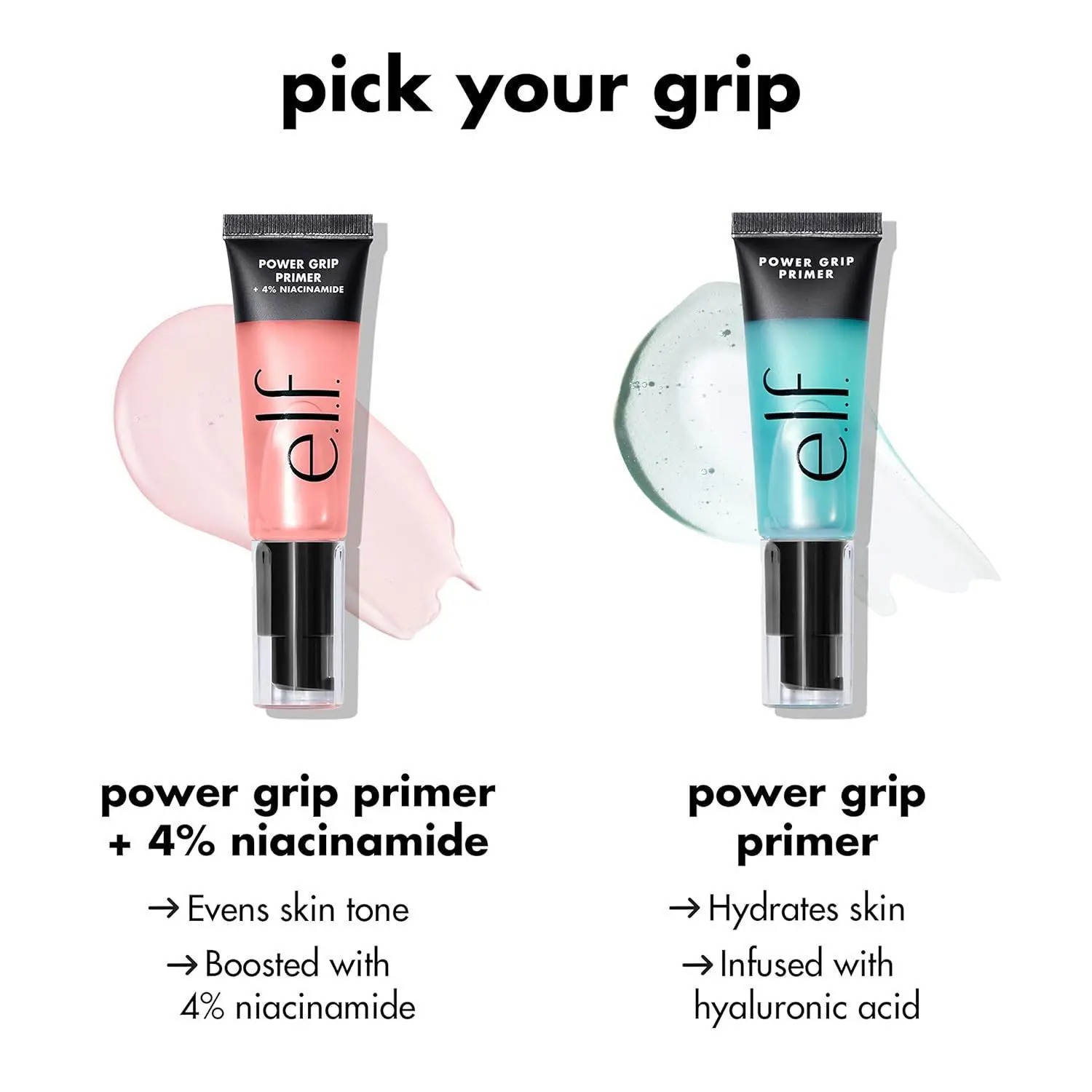 ELF Power Grip Primer Jel Hyal - Huda Beauty Makeup Set incelemesi ve fiyatı