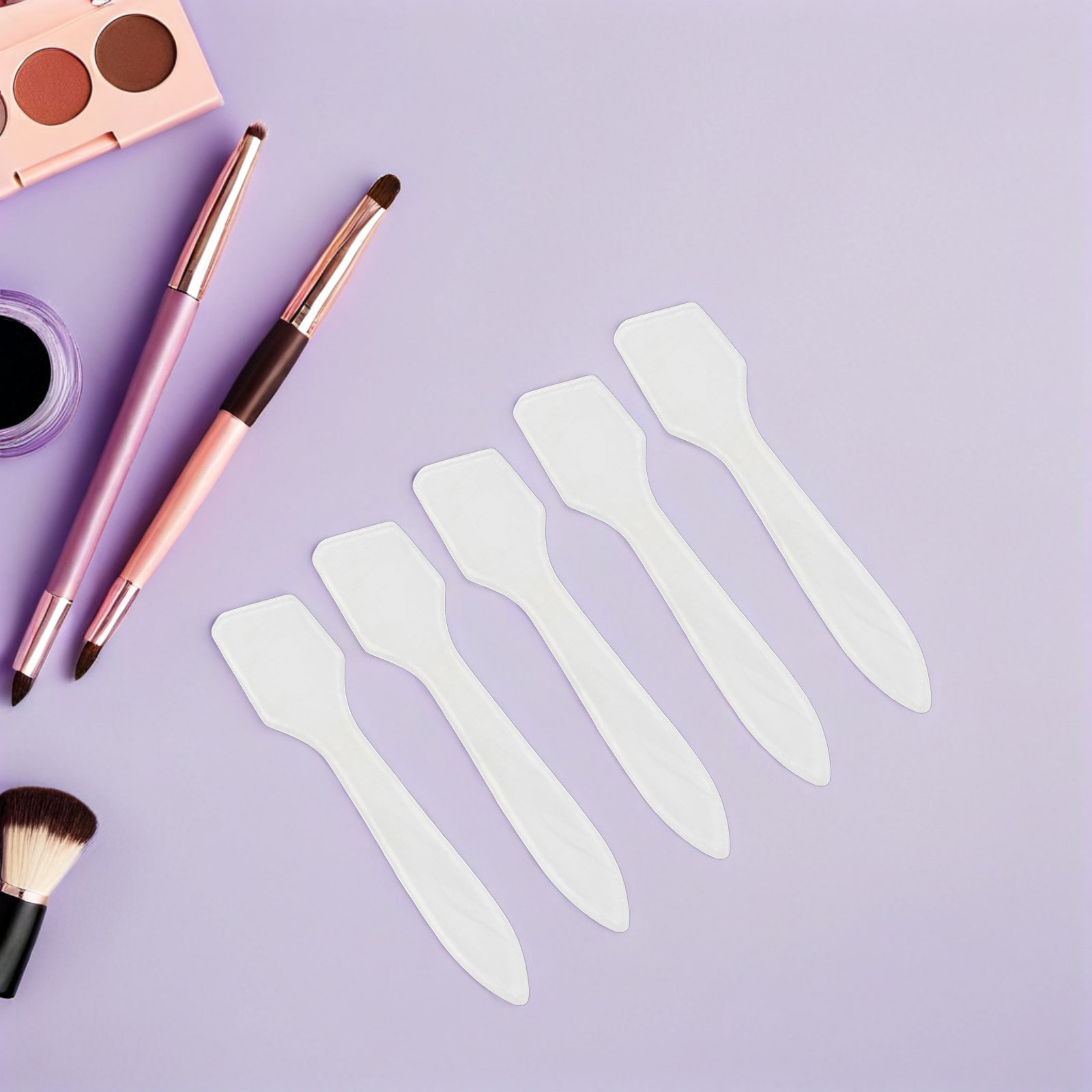 50 Adet Makyaj Spatulası Plast - Beauty Makeup Tools incelemesi ve fiyatı