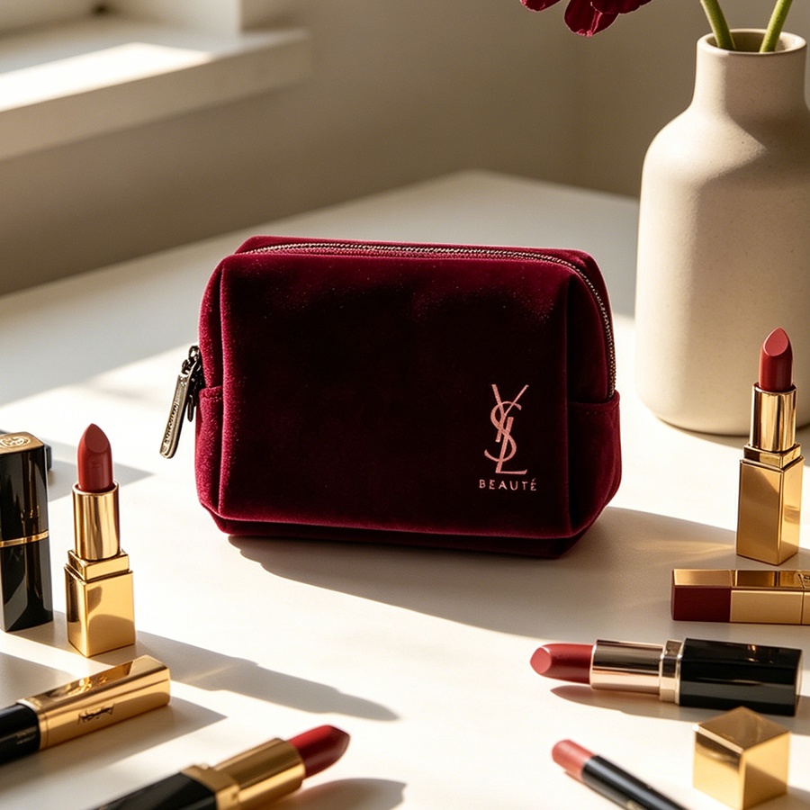 YSL'nin Çantası Şarap Kırmızıs - Ysl Beauty Makeup incelemesi ve fiyatı