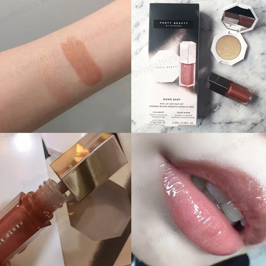 Fenty Beauty Dudak Parlatıcısı - Huda Beauty Makeup Set incelemesi ve fiyatı