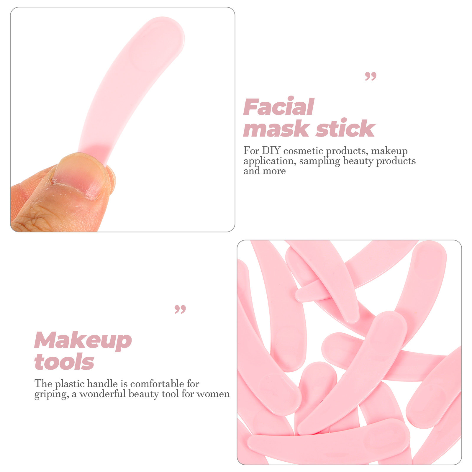 50 Adet Makyaj Kaşığı Yüz Plas - Beauty Makeup Tools incelemesi ve fiyatı